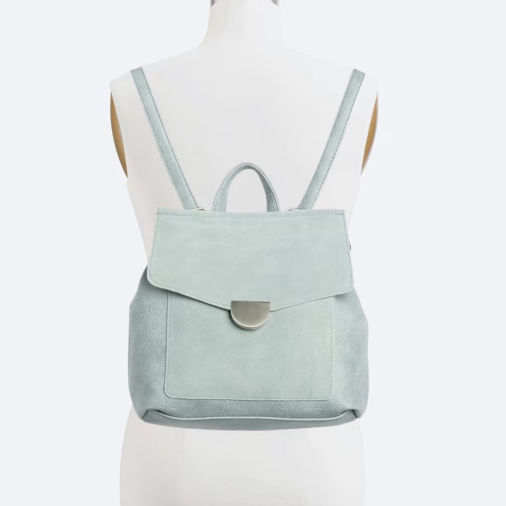 Heather Suede Convertible Backpack ✨ - Picture 3 of 7